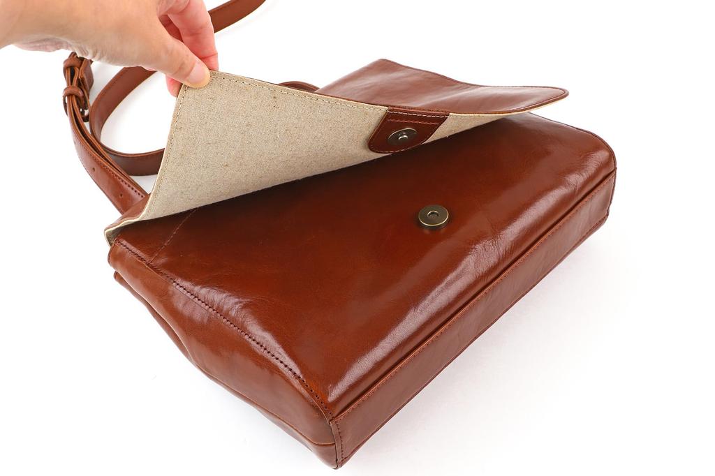 Shoulder Bag Genuine Leather Brown [Dakota] Women's DA-1034691-40