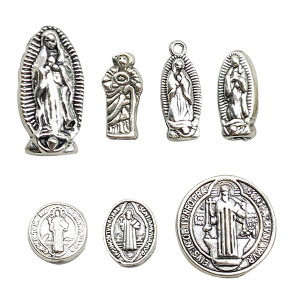 Винтажный серебряный сплав браслет подвеска для самостоятельного изготовления ювелирных изделий