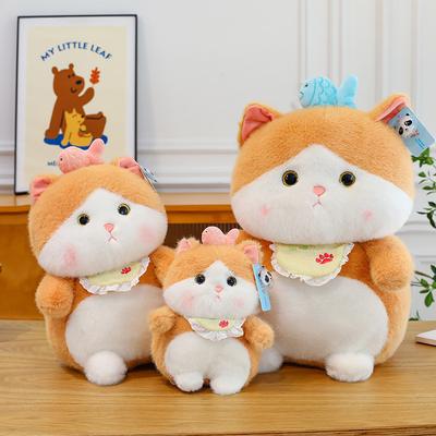 Новая Милая Рыбка Котенок Кукла Плюшевые Игрушки Детская Имитированная Тряпичная Кукла Кукла Подарок Подарок на День Рождения
