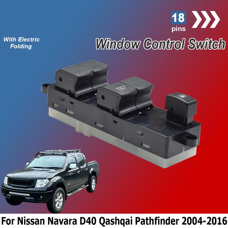 25401-JD00A 25401JD00A For Nissan Qashqai J10 2.0 dCi 4WD Navara D40 Vehicles Car Master Power Window Control Switch 18 P