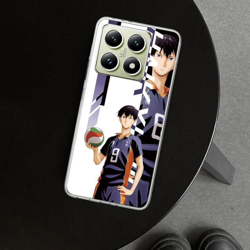 Чехол для телефона Anime Haikyuu Школьный волейбол для Xiaomi Redmi Note 15 14 13 12 11 Pro Plus 14S 12S 11S 11T 11E 10S 10 На заказ