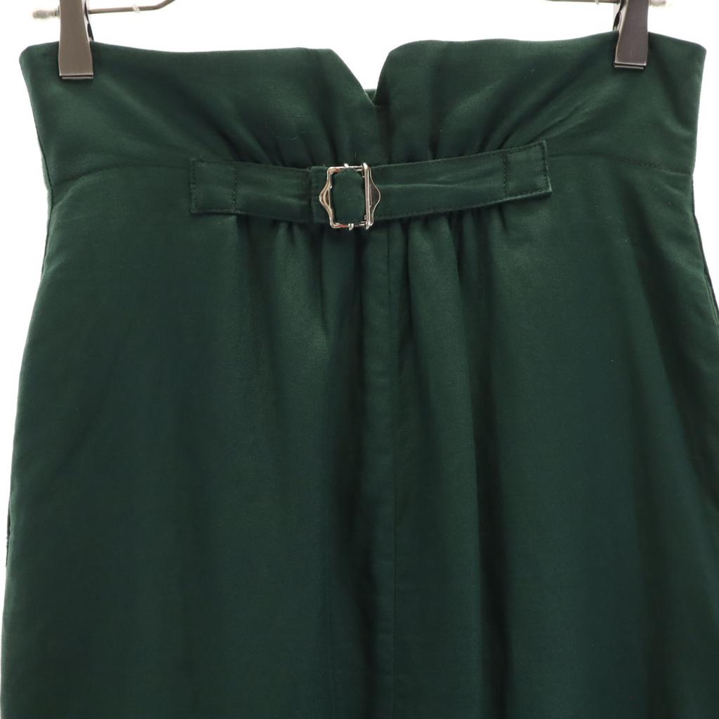 Mila Owen Long Length Tight Skirt 1 Deep Green Women Used