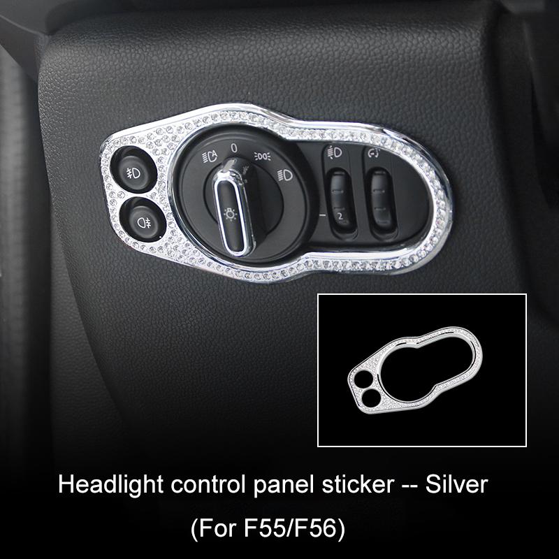 Интерьер автомобиля кольцо с бриллиантами наклейка украшение блестящий декор блестящие аксессуары для девочек для Mini Cooper F54 F55 F56 F60