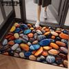 3D Коврик-галька для пола, Коврик для ног в ванной, Противоскользящий коврик для пола в ванной, Бытовой коврик для пола