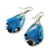 [N4655] - Blue 'Altaï' Designer Earrings