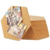 1/2/4/6pcs Cork Board Removable Cork Board for Walls Small Sheet Cork Board Wall Table