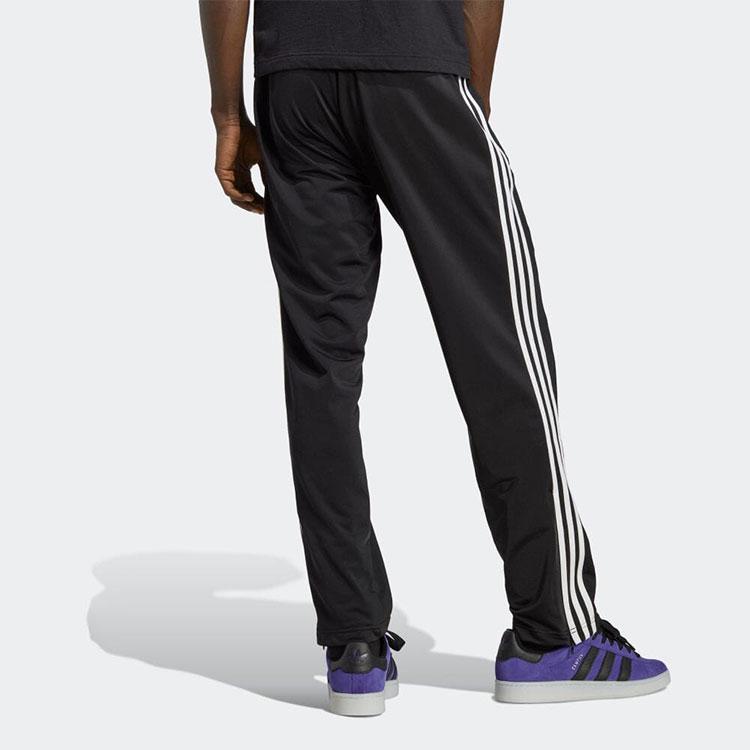 Adidas Оригинальные прямые длинные спортивные брюки с логотипом в виде трилистника, черные IA6329