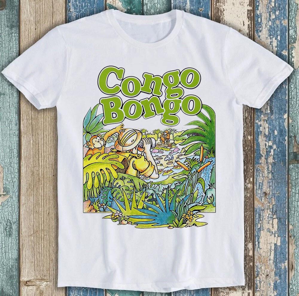 Пародия в стиле Congo Bongo Смешная графическая подарочная футболка M1743