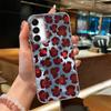 Корейская мода Розовый леопардовый чехол для телефона для Samsung Galaxy A16 A55 A07 A17 A56 A36 A26 A53 A06 A14 A24 A34 A54 A15 A12 A22 Обложка