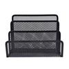 Black Mesh Letter Paper File Storage Rack Holder Tray Organiser Desktop Office,