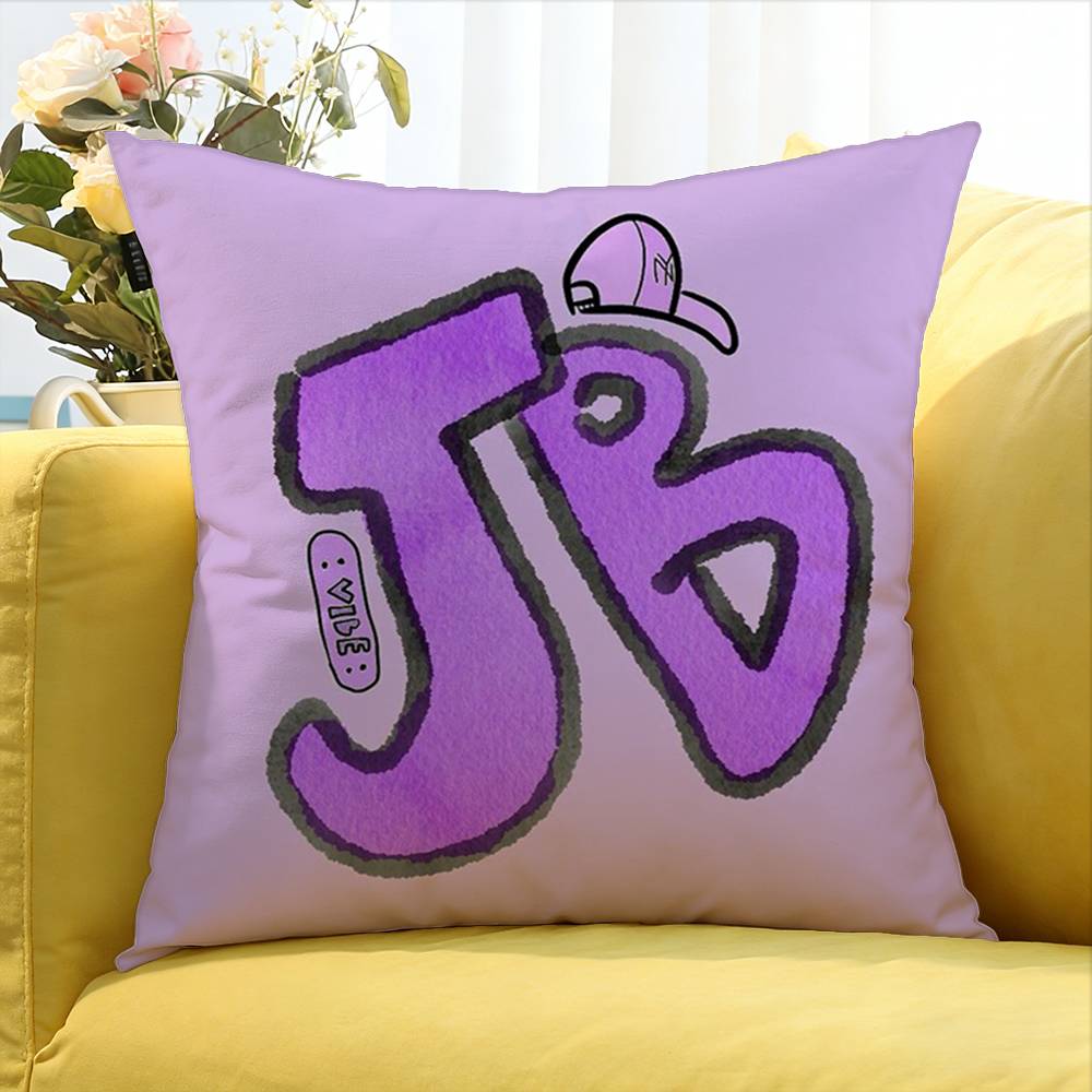 Singer J-Ustin B-Bieber Various Sizes Square Pillow Case For Car Home Bedchamber Decor