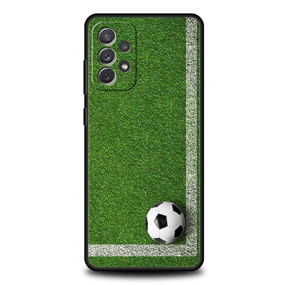 Чехол для Samsung A15 A13 A51 A71 A41 A31 A21S A03S A05 A12 A32 A52 A23 A25 A33 A53 A73 5G Обложка Футбольная Страсть Футбольный Мяч