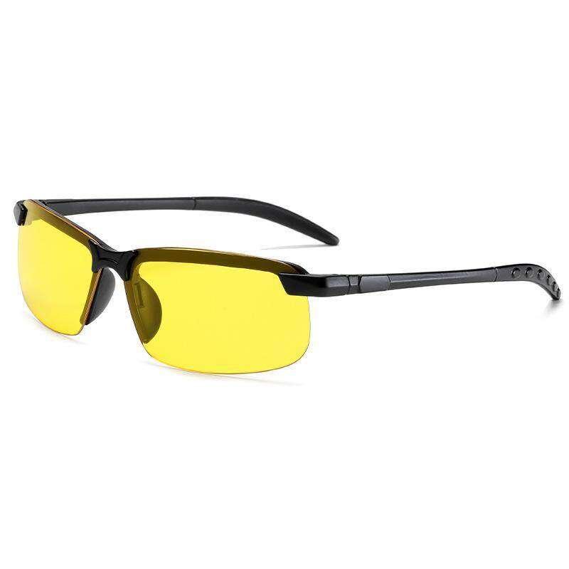 Night Vision Glasses Sunglasses Men Outdoor Sport Sun Glasses Day Night Vision Driver Goggles Non Polarized Glasses