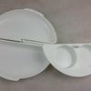 Microwave Egg Cooker Ring Mold, Plastic Omelette Poacher Maker for Breakfast Kitchen