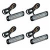 10LED Light Emergency Hazard Flashing Warning Lights Car Tow Truck Strobe 8Pcs