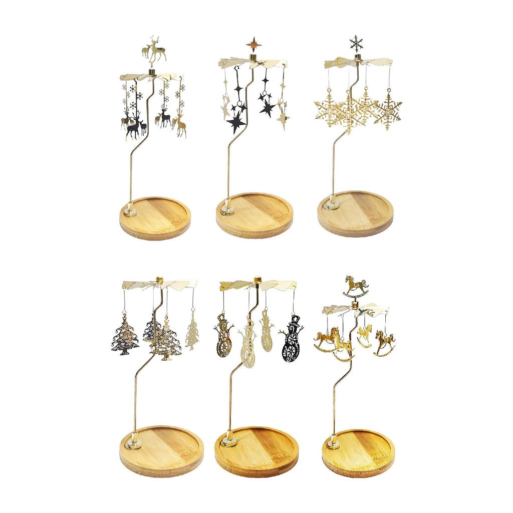 Вращающийся подсвечник для фотографий, украшение для дома, орнамент, подсвечник для чайной свечи для гостиной, камина, дома, свадьбы, рабочего стола