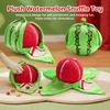 Watermelon Puzzle Squeaky Plush Dog Toy Interactive Chew Sound Pet Toy for Dogs Cats