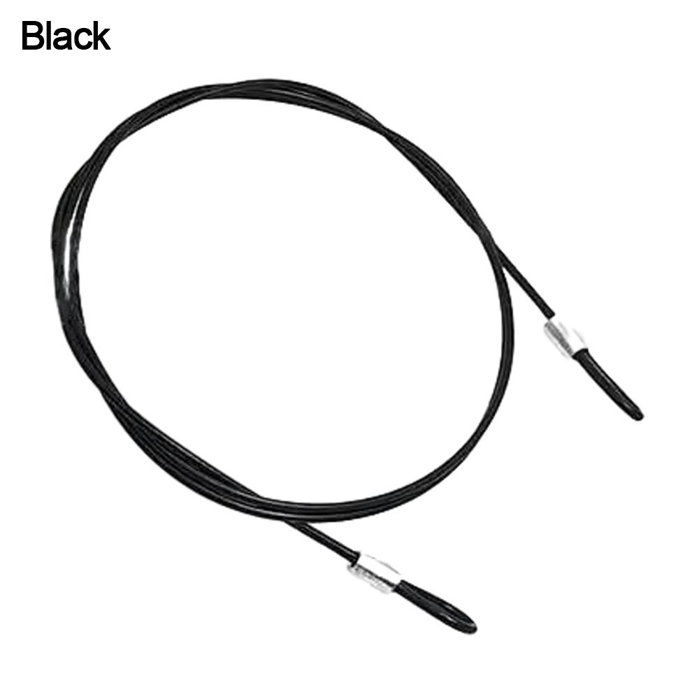 Прочный противоугонный плетеный стальной трос 100 см / 39 дюймов для замка велосипеда на открытом воздухе, велосипеда, мотоцикла, велосипедной езды, скутера, цепной замок