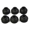 Ball Joints Dust Cover Dust Boot Gaiters HQ Rubber Tie Rod End 6pcs Black