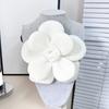 Women Handmade Corsage Camellia Flower Brooch Pin Exquisite Floral Corsage for Dress Bag DIY Novel Floral Accessory
