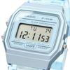 Casio F-91WS-2 Цифровые кварцевые часы, Унисекс, Прозрачно-голубые [Параллельный импорт]