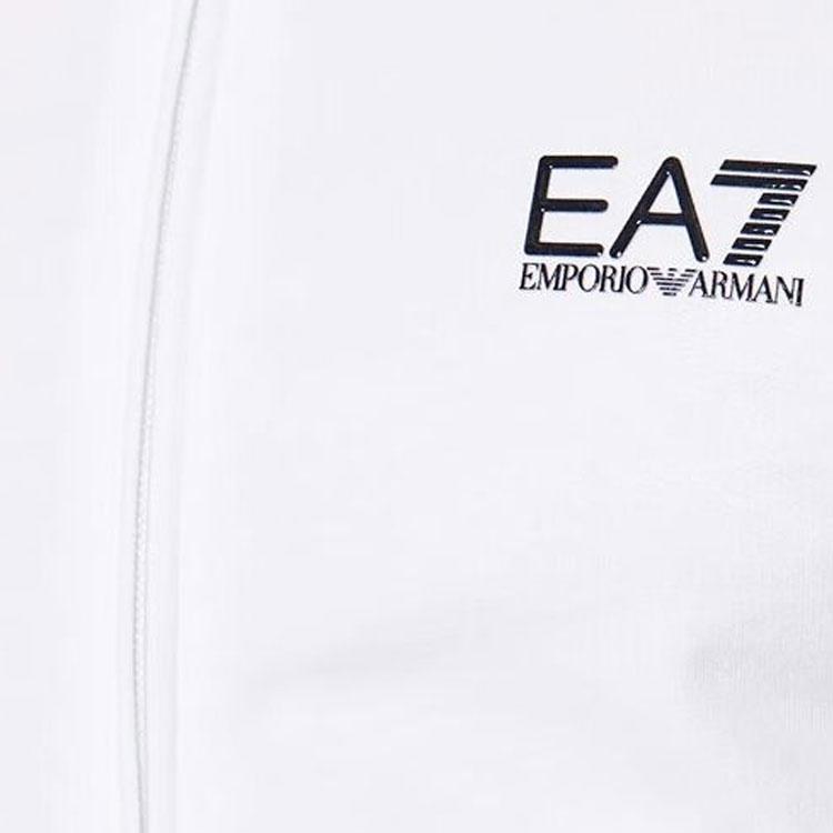 Emporio Armani Спортивный костюм мужской с принтом логотипа, воротником-стойкой, молнией, длинными рукавами и брюками, повседневный, 8NPV51-PJ05Z-22BA