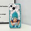 Прозрачный чехол для телефона Dragon Ball Z Trunks Goku для iPhone 12 Mini 16 15 14 Plus XR 13 12 11 Pro MAX 17 Air 7 8 16e