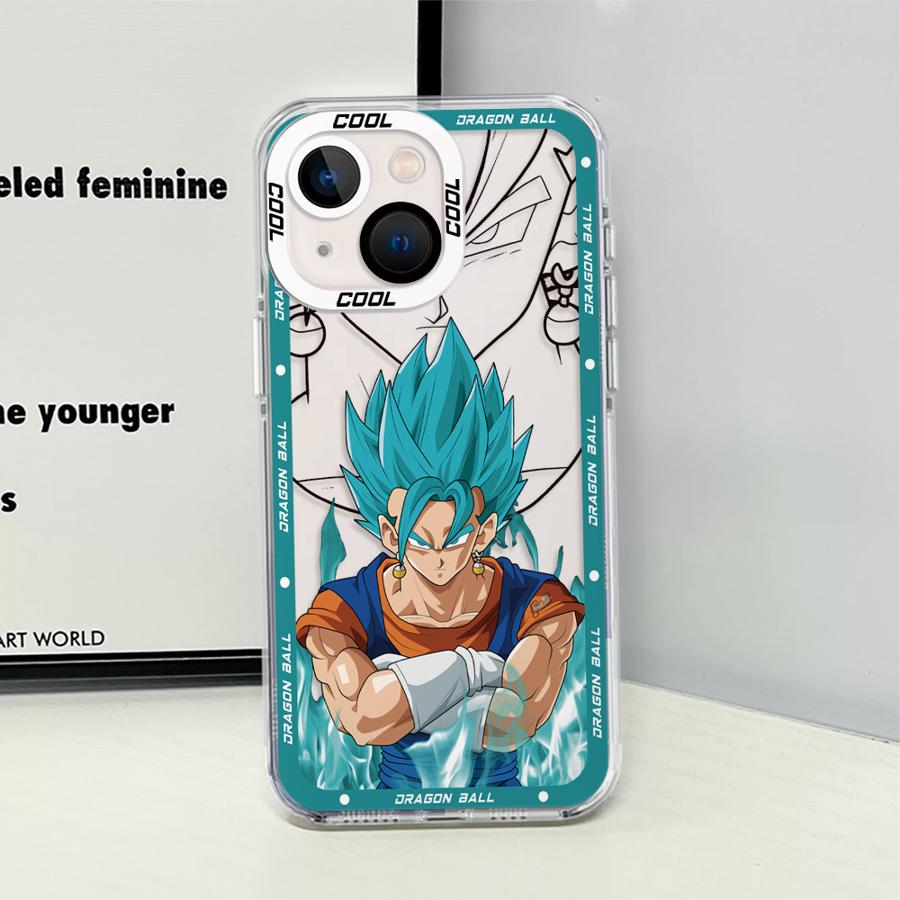 Прозрачный чехол для телефона Dragon Ball Z Trunks Goku для iPhone 12 Mini 16 15 14 Plus XR 13 12 11 Pro MAX 17 Air 7 8 16e