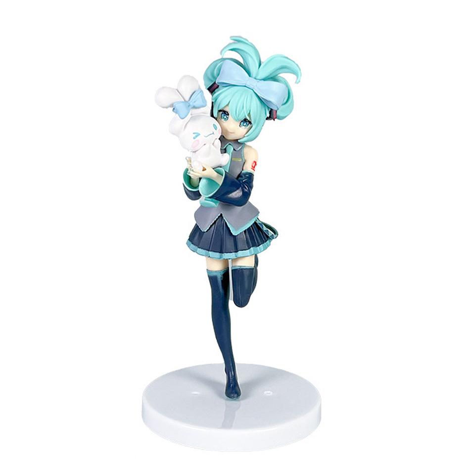 Cinnamoroll Piapro Characters Hatsune Miku Girls Toy Anime Adult Figure Game Action Collectible Model Doll PVC Poseable Articulated Scale Detailed