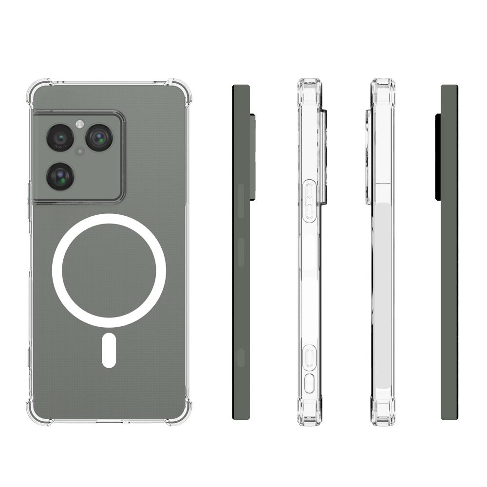 Для Sony Xperia 1 VIII Для Magsafe Магнитный Прозрачный Чехол Для Sony Xperia 10vii 5v Подушка Безопасности Мягкий Силикон Ударопрочный Чехол