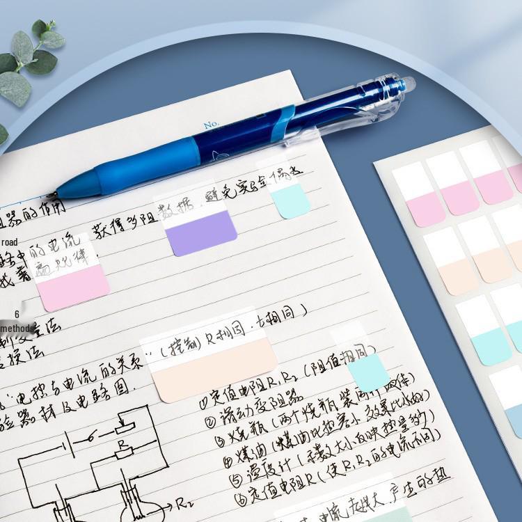 Флуоресцентные самоклеящиеся закладки для письма с сильной адгезией