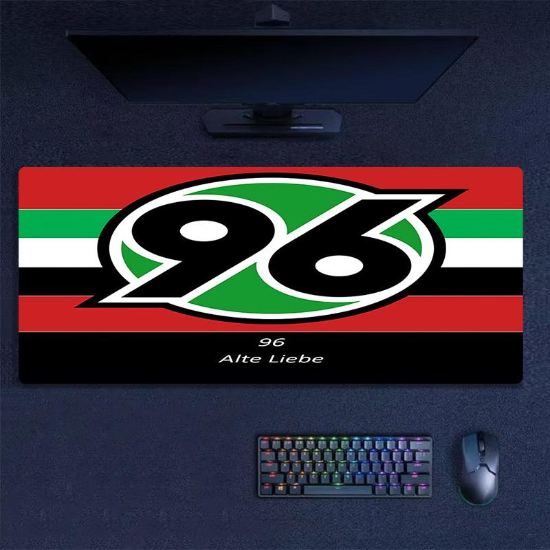 Hannover 96 Print Cushion Non-slip Laptop Tablet Big Mousepad XXL Mat Mini PC Playmat With Lock edge