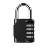 1pc 4 Digit Combination Padlock Waterproof Outdoor Lock  Door Suitcase Bag Package Cabinet Locker Window