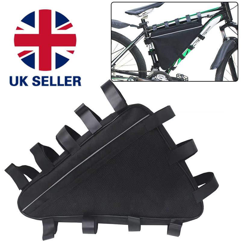 Сумки для транспортных средств Велосипедные сумки для велосипедных треугольников Фиксированный набор инструментов Сумки для хранения передней балки седла
