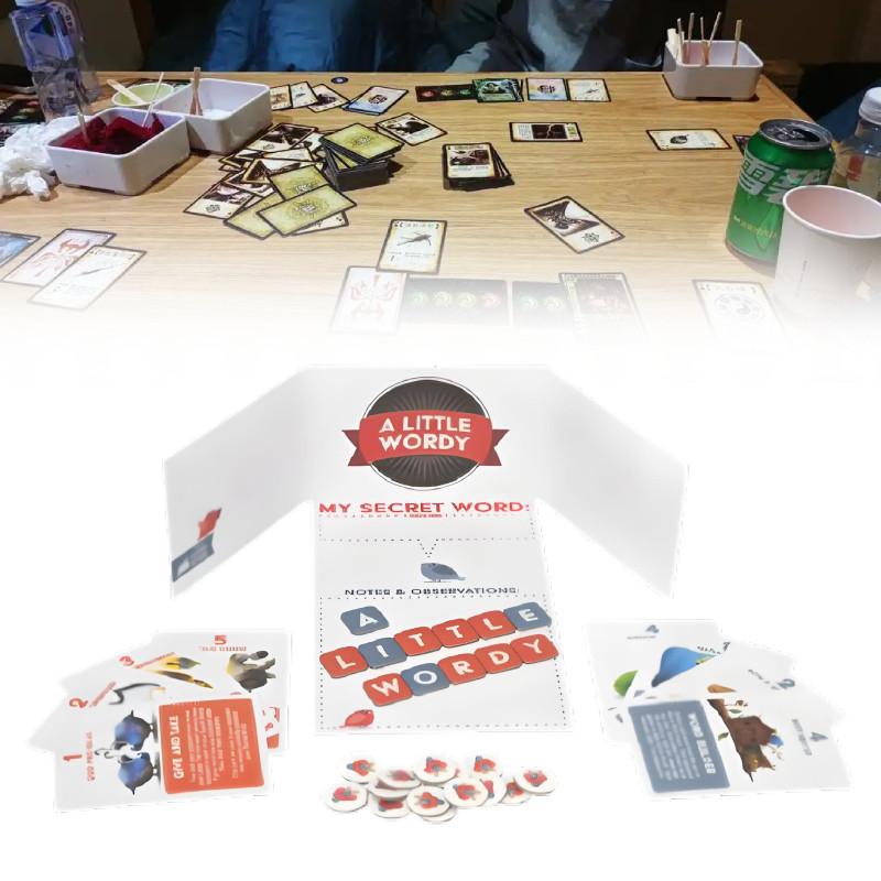 A Little Wordy от Exploding Kittens Карточная игра для подростков, взрослых, детей, для семейного веселья, для вечеринок