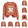 Women Autumn Winter Tops Women's Long Sleeve Sweatshirt Casual Crewneck Loose Fit Pollover Fleece Tops