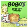 Bobo's Oat Bars Овсяные хлопья, кокос, 5, 37 г (1,3 унции) каждый