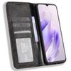 For Oukitel C37 Case Wallet Retro Leather Phone Cover Strong Magnetic Close