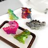 Acrylic Dinosaur Hair Clip - Cute Updo Shark Clip for Women