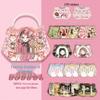Xinmo Dress-Up Game Sticker Book: Energetic Princess Makeup for Little Girls