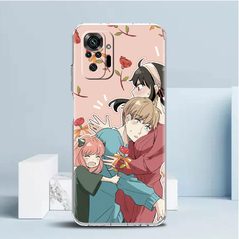 Противоударный чехол для телефона Redmi Note 11 11E 10 9 8 Pro 11S 9S 10S K40 9A 9C 8T 7 10C 9t 9s Мягкий чехол Последние комиксы Семья шпиона