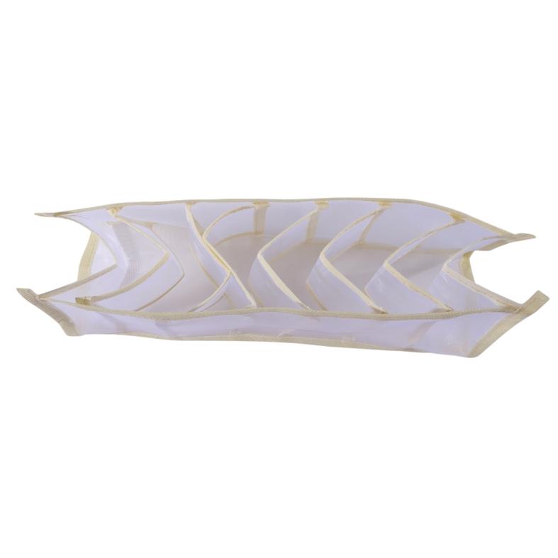 Складной органайзер для нижнего белья - Разделитель для ящика с несколькими отделениями, Сумки для хранения в шкафу для бюстгальтеров и носков