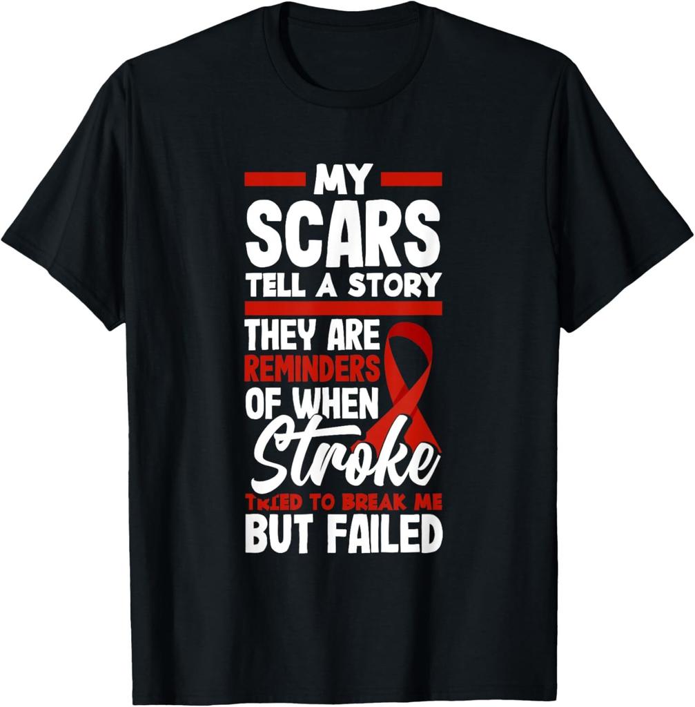 Stroke Warrior Stroke Survivor Stroke Awareness T-Shirt