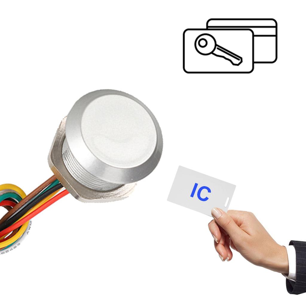 Мини-контроллер RFID Встраиваемый Водонепроницаемый Считыватель контроля доступа Wiegand26 34 Интерфейс IC