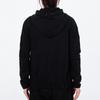 Under Armour Project Rock Cc Fleece Fz теплая спортивная толстовка с капюшоном женская верхняя одежда черная 1356958-001