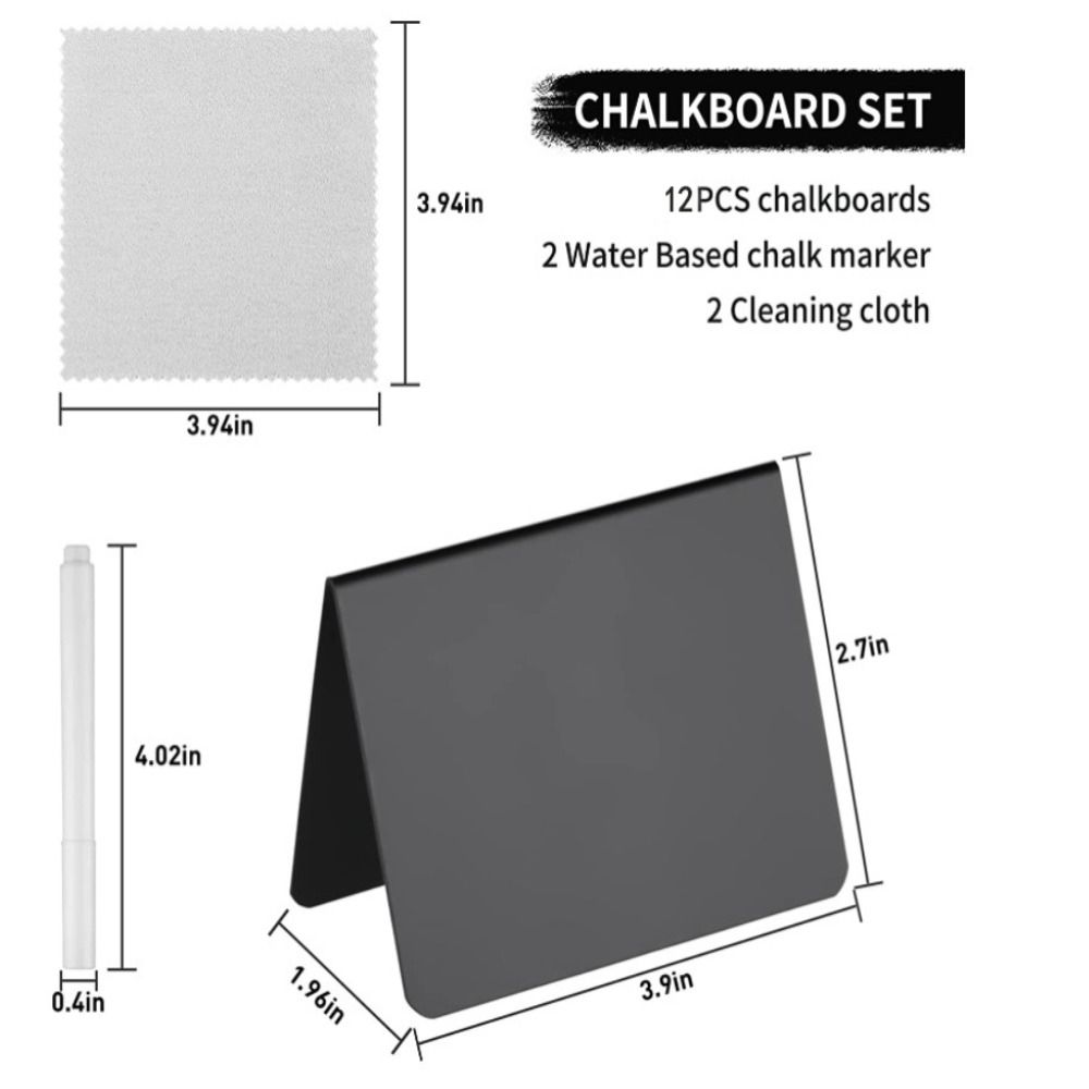 Convenient Cake Dessert Label Rewritable Name Tags Reusable Place Cards  Coffee Shop Bakery