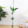 Wind Chime Eye-catching Corrosion Resistant Metal Hummingbird Windbell Ornament Butterfly Dragonfly Wind Chime Decor for Home