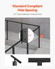 VEVRO Cable Railing Post 42x1x2 Inch with L-Shaped Holes 1JZLGZXHS10607YXO001V0