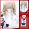 Double Ponytail Synthetic Wig for Women Lolita Clip-On Style Double Ponytail Wig Suitable for Role Playing Christmas Halloween