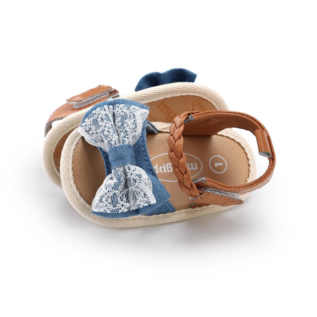 MYGGPP Lace Baby Sandals Baby Shoes Baby Sandals Baby Shoes Toddler Small Cloth Bottom